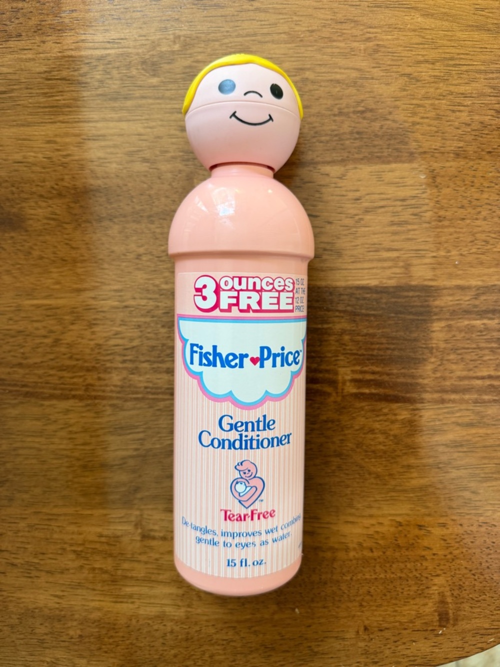vintage Fisher-Price Conditioner bottle character head cap rare movie prop
